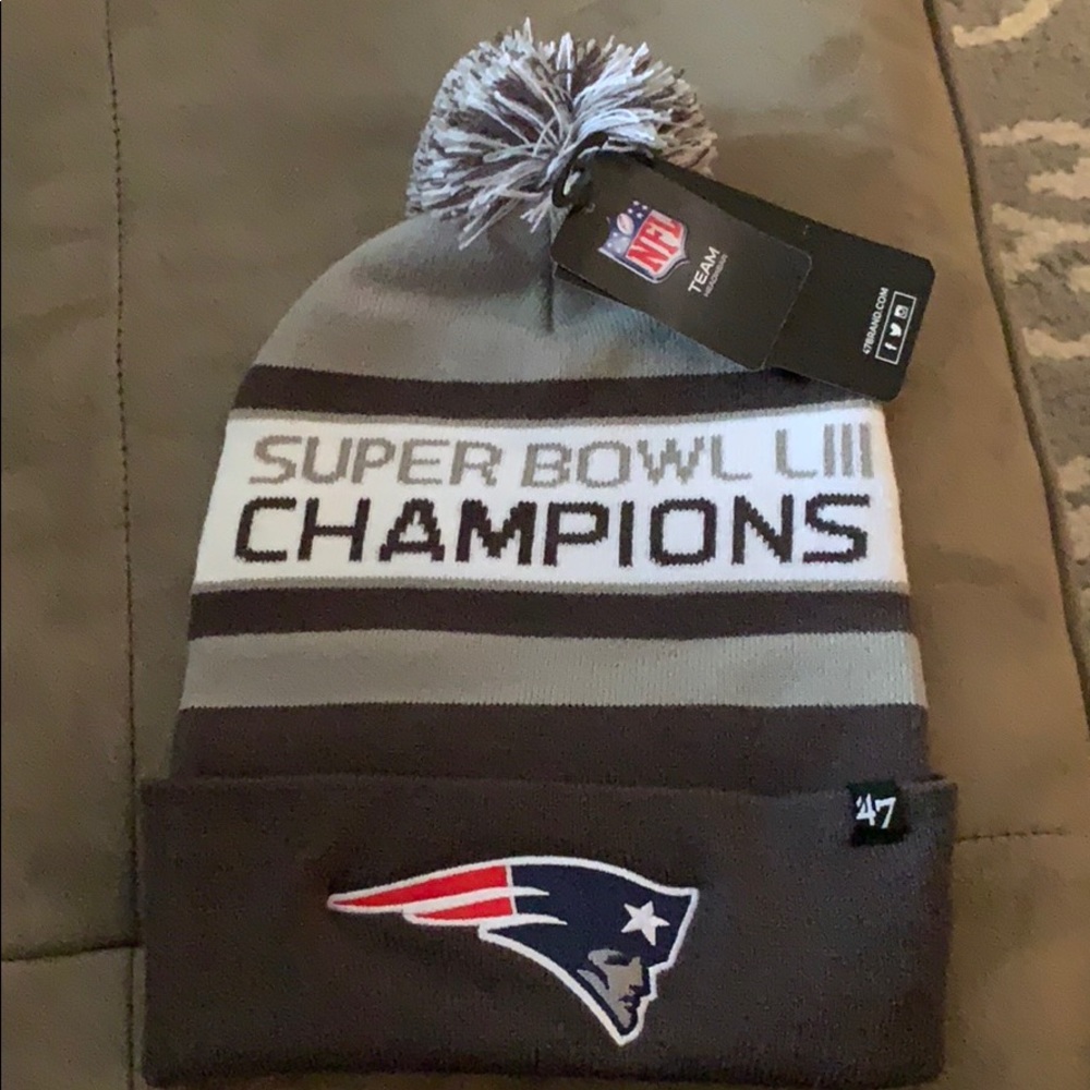 Patriots Super Bowl champions hat